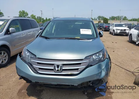 2012 Honda Cr-V Ex-L из США, поврежденный, VIN 5J6RM4H7XCL011010